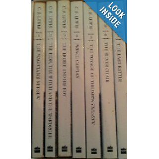 The Chronicles of Narnia 7 Book Mass Market Series Box Set (The Magician's Nephew/The Lion, The Witch, & The Wardrobe/The Horse & His Boy/Prince Caspian The Return To Narnia/The Voyage of the Dawn Treader/The Silver Chair/The Last Battle, Comp