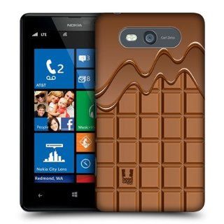 Head Case Designs Chocodrip Chocolaty Design Snap on Back Case Cover for Nokia Lumia 820 Cell Phones & Accessories