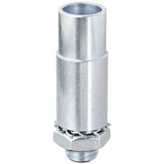 Werma 960 000 25 Adapter for Single Hole Mounting, Silver Tower Stack Lights