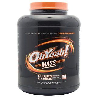 OhYeah Total Mass System 5.95 lbs Cookies & Cre Health & Personal Care