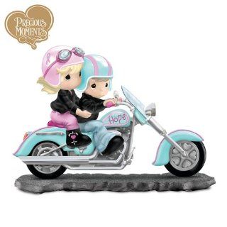 Figurine Precious Moments Hope Goes The Distance Figurine by The Hamilton Collection   Precious Moment Motorcycle