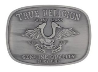 True Religion Brand Jeans Unisex Eagle Belt Buckle Antique Nickel OS at  Men�s Clothing store