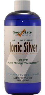 Liquid Ionic Minerals Silver (96 Days At 100mcg.)  Colloidal Silver Mineral Supplements  Grocery & Gourmet Food