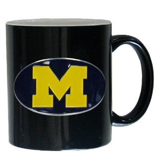 NCAA Michigan Wolverines Ceramic Coffee Mug  Sports Fan Coffee Mugs  Sports & Outdoors