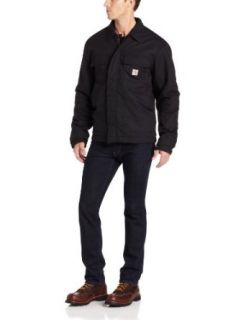 Carhartt Men's Big Tall FR MW Lanyard Access Jacket, Black, 3X Large Work Utility Outerwear Clothing