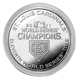 MLB 2011 World Series Champions Silver Coin Card  Sports Related Collectibles  Sports & Outdoors