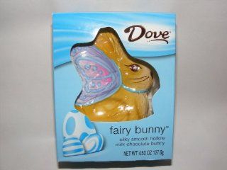 Dove Fairy Bunny Silky Smooth Milk Chocolate Hollow Bunny Pack of 2  Chocolate Candy  Grocery & Gourmet Food