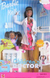 CHILDREN'S DOCTOR Barbie and Kelly Doll AA PEDIATRICIAN I Can BeCAREER Series (2000) Toys & Games