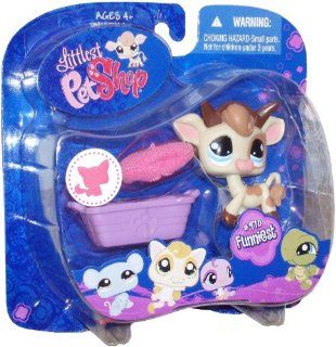 Littlest Pet Shop Funniest Cow (#970) With Hat And Basket Action Figure Toys & Games