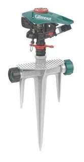 Gilmour 193MMS Poly Head on Metal Spike  Rotary Lawn And Garden Sprinklers  Patio, Lawn & Garden