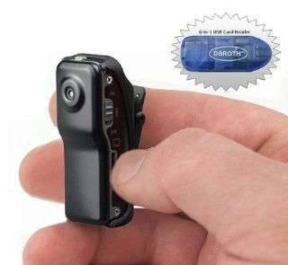 Worlds Smallest High Resolution Mini Video Camcorder (DVR), Incl. 2gb Micro SD Card and USB Card Reader  Thumb Camara  Camera & Photo