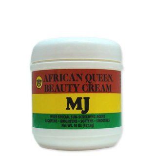 African Queen Beauty Cream Mj 16oz  Facial Cleansing Creams  Beauty