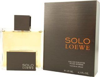 Solo Loewe By Loewe For Men Eau De Toilette Spray, 4.2 Ounces  Eau De Parfums  Beauty