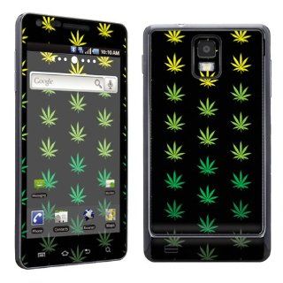 Samsung Infuse 4G i997 AT&T Decal Vinyl Skin Weed   By Skinguardz Cell Phones & Accessories