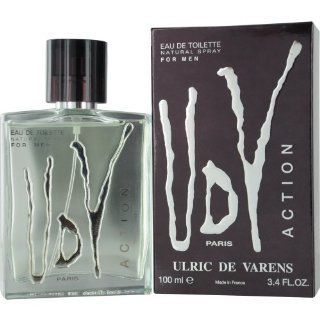 Ulric De Varens UDV Action Eau De Toilette Spray for Men, 3.4 Ounce  Beauty