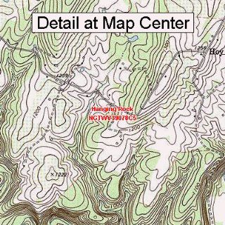 USGS Topographic Quadrangle Map   Hanging Rock, West Virginia (Folded/Waterproof)  Outdoor Recreation Topographic Maps  Sports & Outdoors
