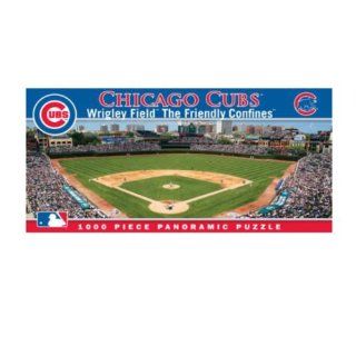 MasterPieces MLB Chicago Cubs Stadium Panoramic Jigsaw Puzzle, 1000 Piece Toys & Games