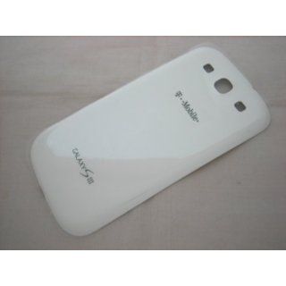 Samsung Back Cover for T mobile Samsung Galaxy S3 SGH T999   Original White Cell Phones & Accessories