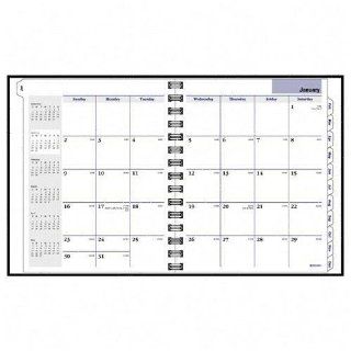 Monthly Planner, 6 7/8" x 8 3/4", Black, 1 pack AAGG400H00  Appointment Books And Planners 