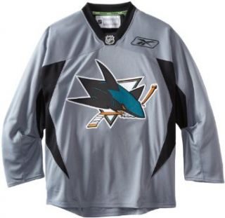 NHL San Jose Sharks Practice Jersey, Gray, Small  Sports Fan Jerseys  Clothing