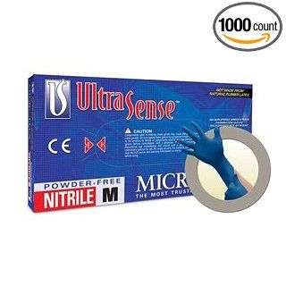 Microflex Ultrasense Powder Free Medical Grade Nitrile Exam Gloves (1000 Gloves)