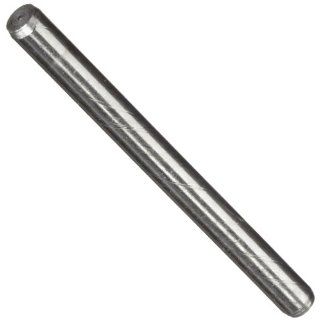 18 8 Stainless Steel Dowel Pin, Plain Finish, 1mm Nominal Diameter, +0.0051/ 0.0000mm Diameter Tolerance, 12mm Length (Pack of 100) Metal Dowel