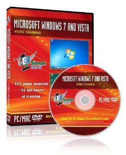 Learn Microsoft Windows 7 and Windows Vista   How to Use Microsoft Windows Computer Training Tutorial DVD Software