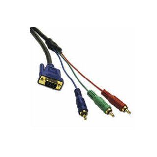 3ft Ultima™ HD15 Male to RCA HDTV Component Video Breakout Cable Electronics