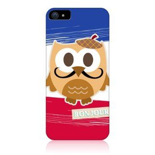 Head Case Designs Kawaii French Brown Owl Back Case Cover for Apple iPhone 5 5s 