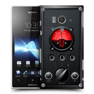 Head Case Metered Amp Box Design Snap on Back Case For Xperia acro S LT26W Cell Phones & Accessories