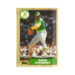 1987 Topps #14 Dave Stewart Sports Collectibles