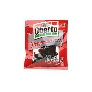 Oh Boy Oberto All Natural Beef Jerky Peppered    3.25 oz Health & Personal Care