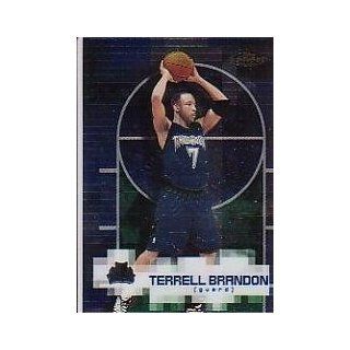 2000 01 Finest #47 Terrell Brandon Sports Collectibles