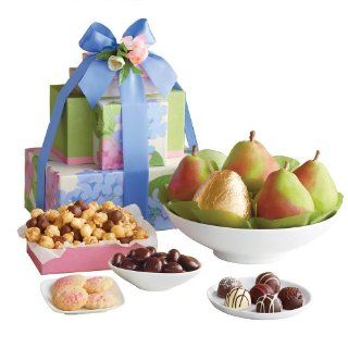 Harry & David Mother's Day Tower of Treats® Gift Classic  Gourmet Fruit Gifts  Grocery & Gourmet Food