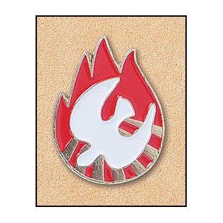 Lapel Pin Dove In Flame 25/pk Toys & Games