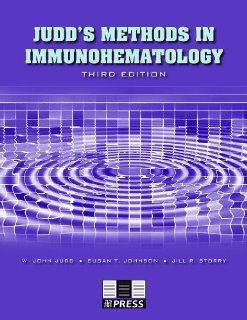 Judd's Methods in Immunohematology 9781563952661 Medicine & Health Science Books @