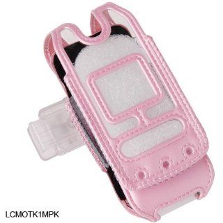 CLEAR SHELL CASE FOR MOTOROLA KRZR K1M / PINK Cell Phones & Accessories
