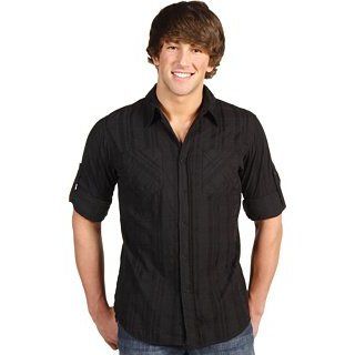 Affliction   Mens Black Pearl Button Down Woven in Black, Size XX Large, Color Black at  Mens Clothing store