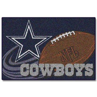 Dallas Cowboys Tufted Rug (20 inch x 30 inch)  Area Rugs  Sports & Outdoors