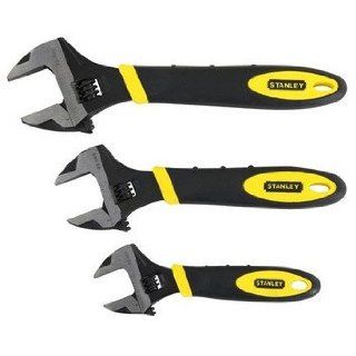 Stanley 94 992 3 Piece Adjustable Wrench Set    