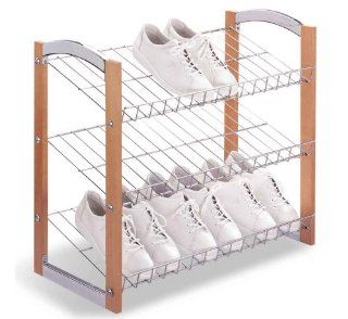 Organize It All Concord 3 Tier Shoe Shelf 17035   Free Standing Shoe Racks