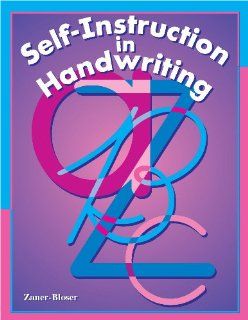 Self Instruction in Handwriting For Students or Adults to Improve Handwriting (9780880853798) Zaner Blozer Staff Books