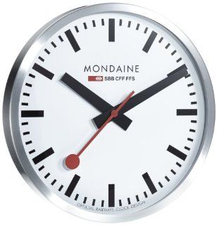 Mondaine A995.CLOCK.16SBB Wall Clock Large White Dial Watches