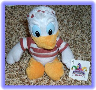 Disney 8 Inch Plush Bean Bag Pirate Donald Duck Doll Toys & Games