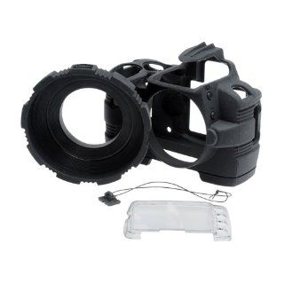 MADE Rubberized Camera Armor Case (Black) for Nikon D3000 Digital SLR Camera  Camera & Photo