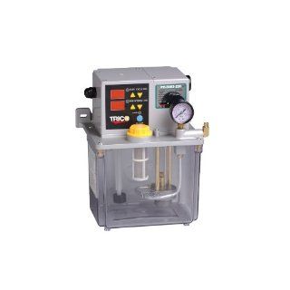 Trico PE 3003 Central Lubrication Digital Automatic Cyclic Pump, 3L Reservoir Capacity, 3.33 cc per second Output, 3 999 minute Interval Time, 110V Industrial Lubricants