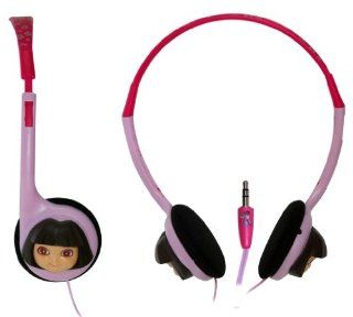 iHip NKF10172DO Nickelodeon   Dora Headphones   Pink/Black (Discontinued by Manufacturer) Electronics