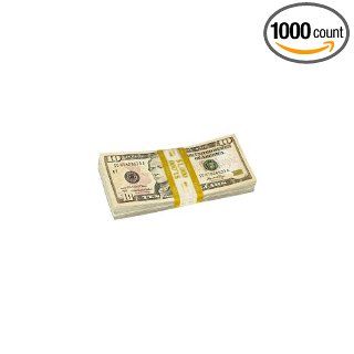 Block & Co 1160502G12 Yellow $10.00 Currency Strap   1000 / BX