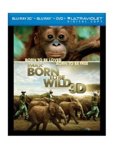 IMAX Born to Be Wild (Blu ray 3D) Morgan Freeman, Birute Galdikas, David Lickley Movies & TV