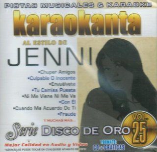 Karaokanta Vol25 Jenni Rivera Serie Disco De Oro Music